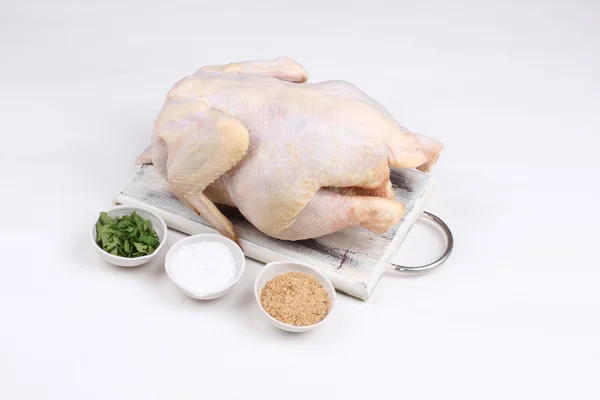 Pollo sin cocer — Foto de Stock