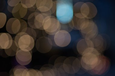 Kutlama kartları, mektuplar veya kartpostallar için bir arkaplan olarak koyu bokeh