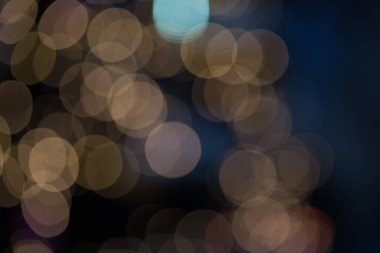 Kutlama kartları, mektuplar veya kartpostallar için bir arkaplan olarak koyu bokeh