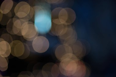 Kutlama kartları, mektuplar veya kartpostallar için bir arkaplan olarak koyu bokeh