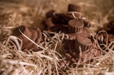 Çikolatadan yapılmış araç figürleri Lviv, Ukrayna 'dan satın almak için çok popüler..