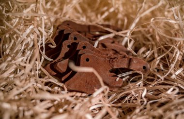 Çikolatadan yapılmış araç figürleri Lviv, Ukrayna 'dan satın almak için çok popüler..