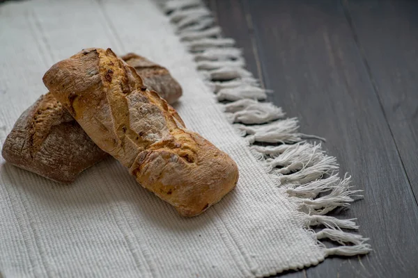 Pane Forno Una Luce Del Sole Con Ombre — Foto Stock