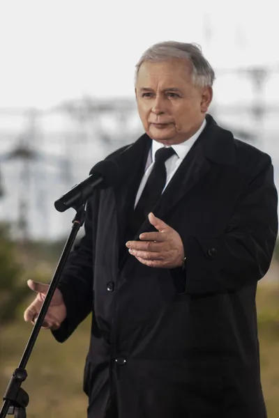 Jaroslaw Kaczynski — Foto de Stock