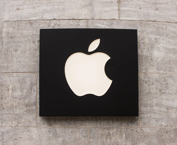 Logo Apple Store — Zdjęcie stockowe