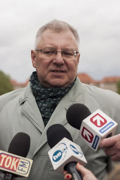 Maciej jankowski, polské státní podtajemník pro ministerstvo — Stock fotografie