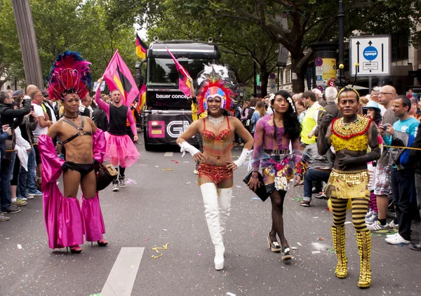 Gay pride parade v Berlíně — Stock fotografie
