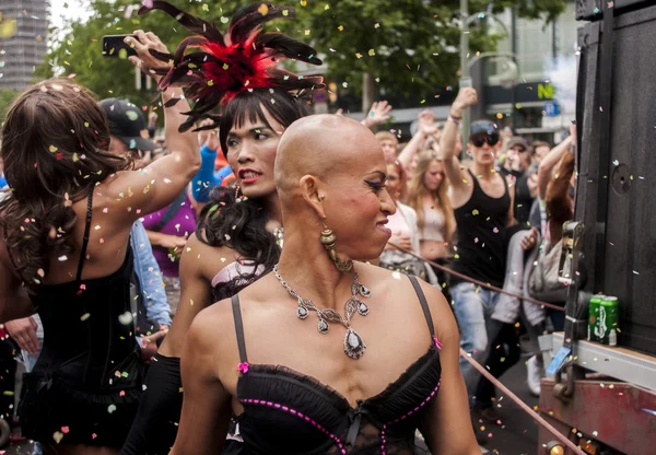 Gay pride parade in Berlin — Stock Photo, Image