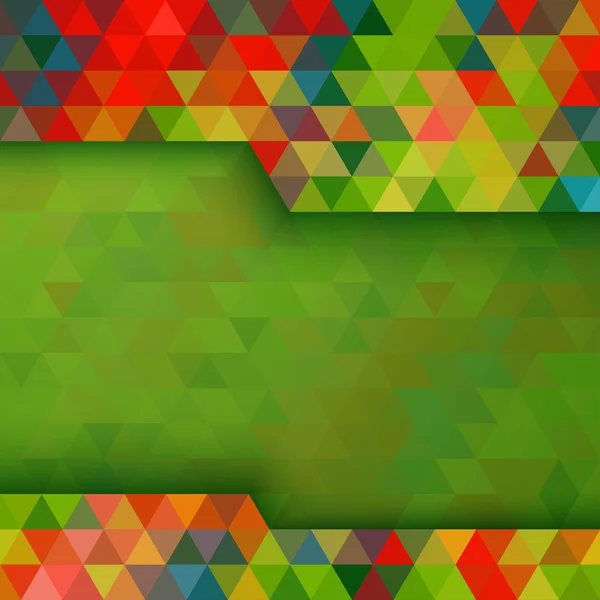 抽象的な色彩幾何学的背景 — ストックベクタ