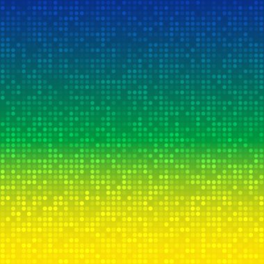 Brezilya bayrak renkleri kullanarak arka plan