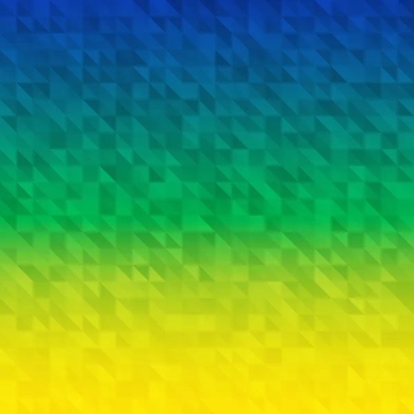 Abstraktní pozadí pomocí barev vlajky Brazílie — Stockový vektor