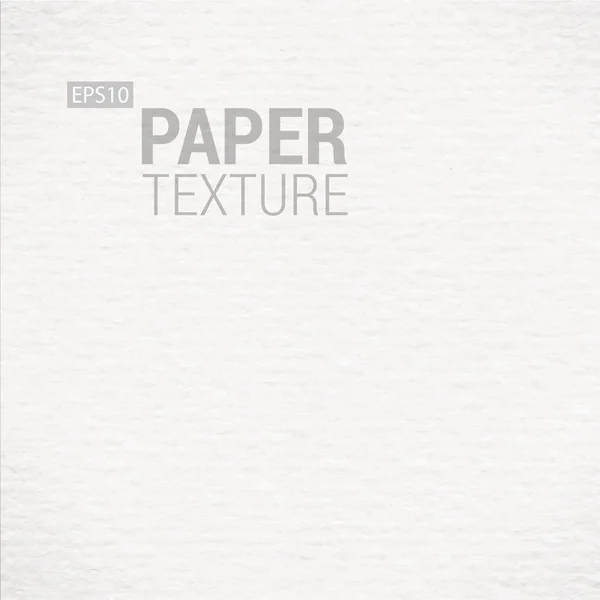 Realistisches weißes Papier Hintergrund Textur — Stockvektor