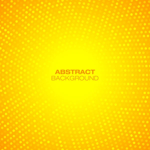 Abstrato circular fundo laranja — Vetor de Stock