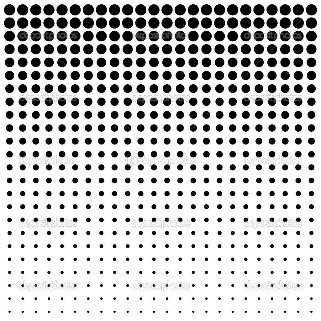 Abstract Black Halftone Background