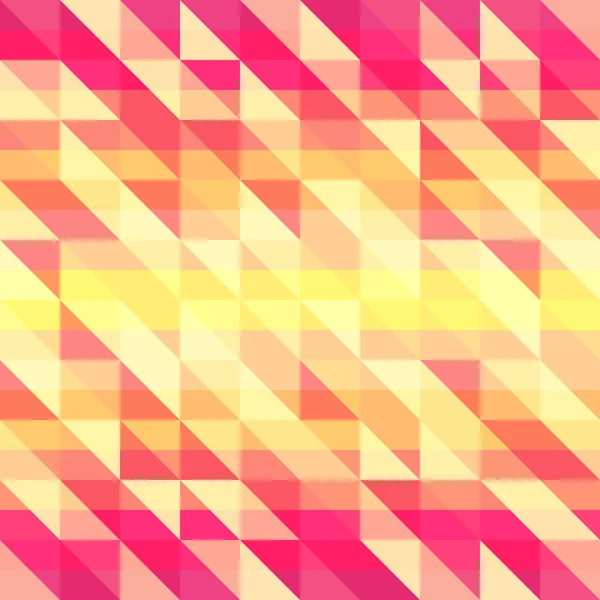 カラフルな幾何学的なレトロなパターン — ストックベクタ