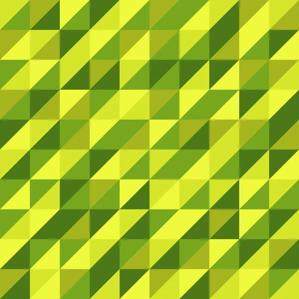 Grøn geometrisk mønster – Stock-vektor