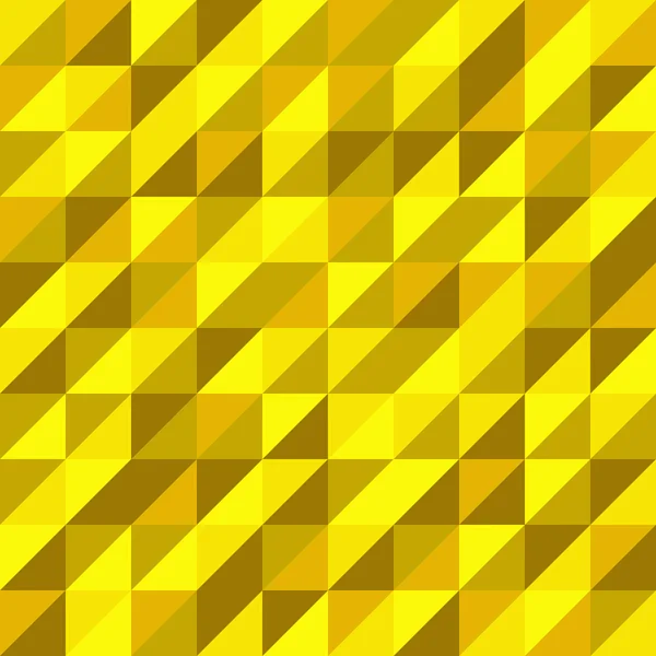 Modèle rétro géométrique jaune — Image vectorielle