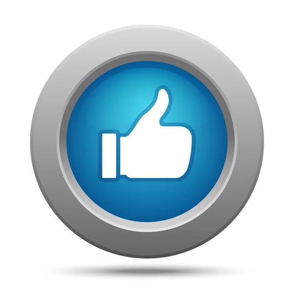 Thumb up button — Stock Vector