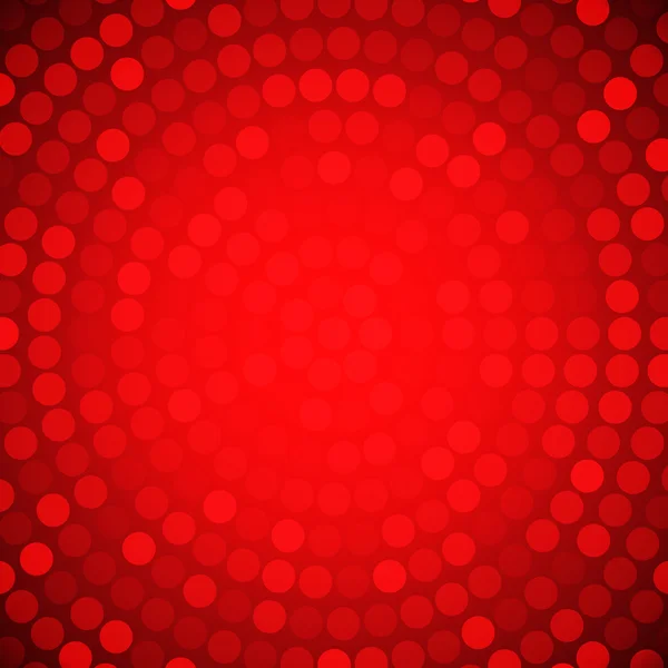 Fondo rojo colorido circular . — Vector de stock