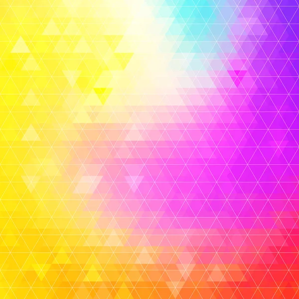 Fondo geométrico brillante colorido. — Vector de stock