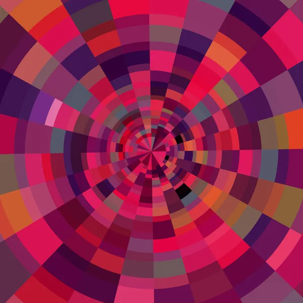 Résumé circulaire fond coloré — Image vectorielle