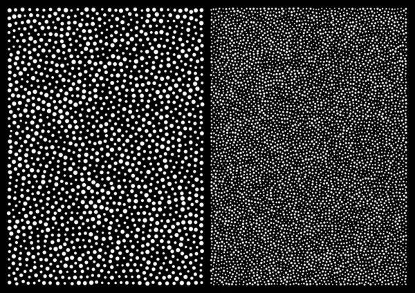 White Random Halftone Dots Pattern Background Size Format Dots Texture — Image vectorielle