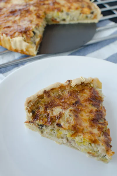 Franska quiche — Stockfoto