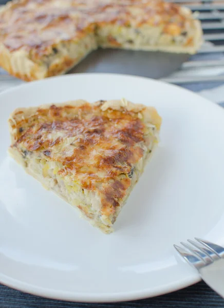 Franska quiche — Stockfoto