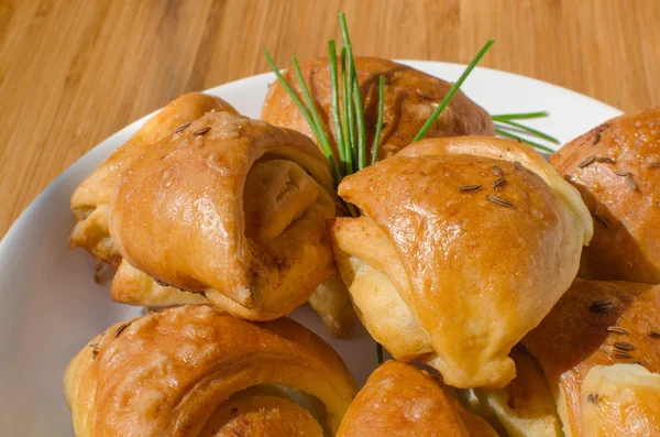 Garlic buns — Stock Photo, Image