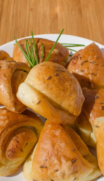 Garlic buns — Stock Image Garlic buns Stock Picture