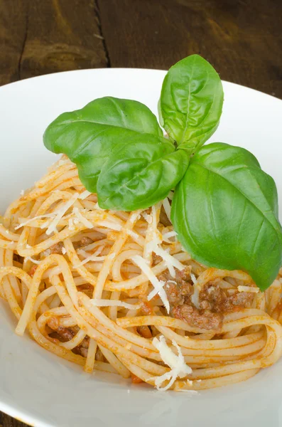 Spaghetti bolognais — Photo