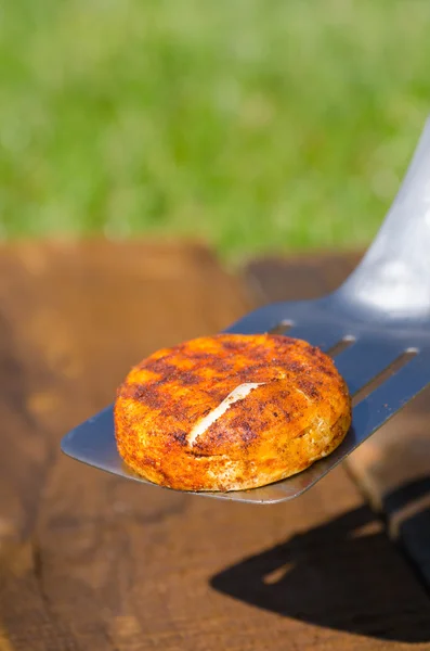 Camembert na grelha — Fotografia de Stock