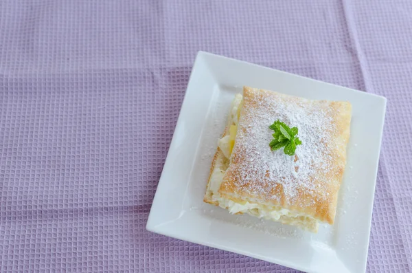 Rychlý ananas dezert — Stock fotografie