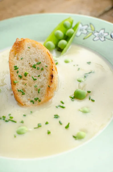 Erbsensuppe — Stockfoto