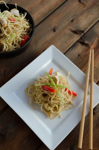 Chinesische Nudeln — Stockfoto