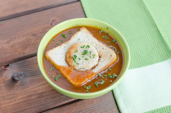 Goulash soup — Stock Photo, Image