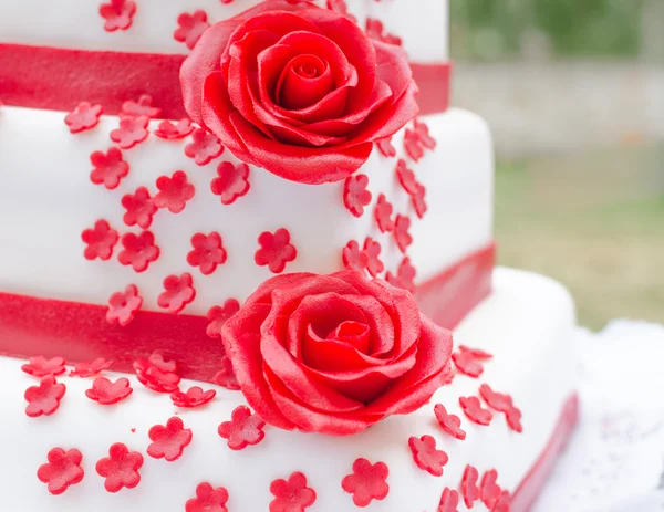 Bolo de casamento — Fotografia de Stock