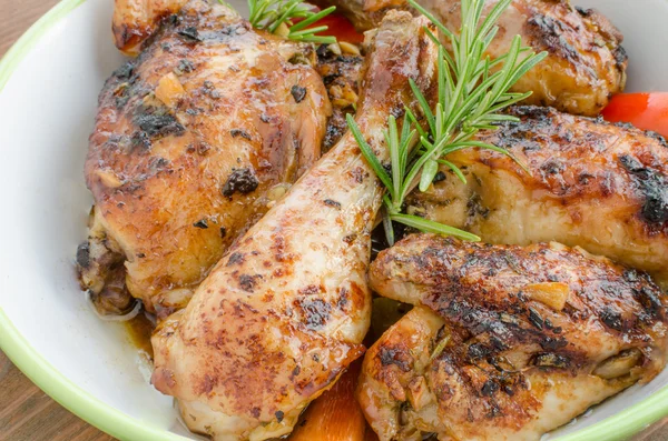 Ayam panggang dengan thyme — Stok Foto