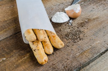 ev yapımı fırında breadsticks