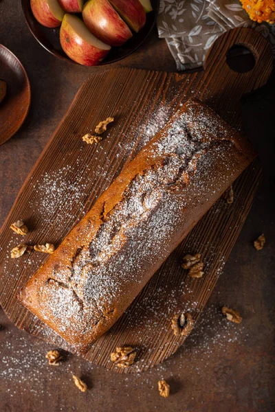 Fındıklı Balkabaklarından Lezzetli Sağlıklı Ekmek — Stok fotoğraf