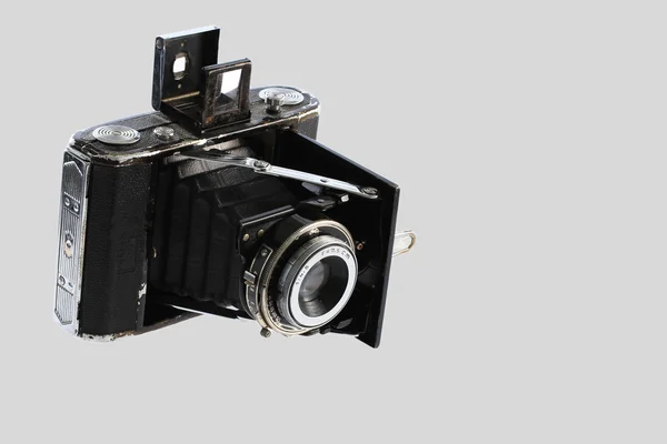 Oude vouwen fotocamera — Stockfoto