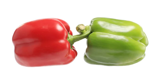 Pimienta roja y verde — Foto de Stock