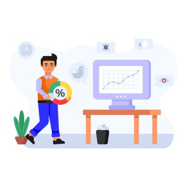 iş konsepti, çevrimiçi eğitim ve strateji