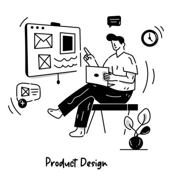 iş konsepti, çevrimiçi eğitim ve strateji