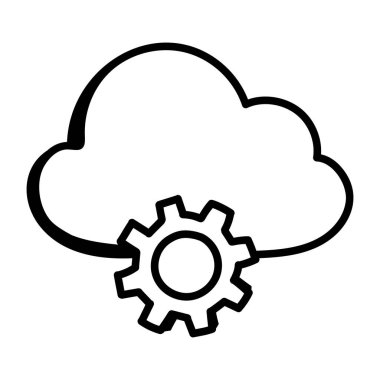 Bulut hesaplama. Web simgesi