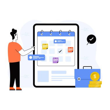 iş konsepti, çevrimiçi eğitim ve strateji