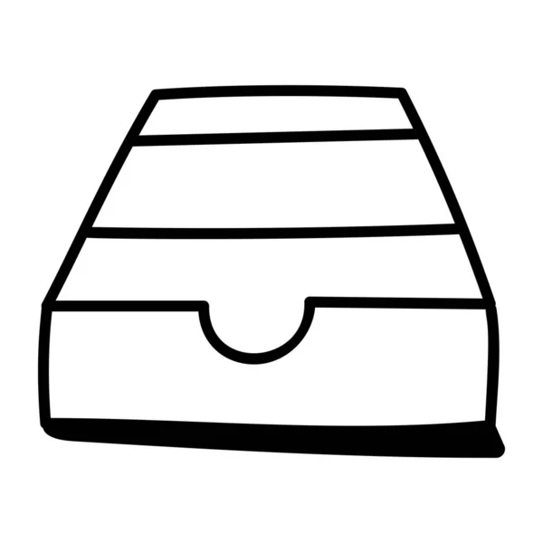 フード ドリンクラインのアイコンのベクトルイラスト — ストックベクタ