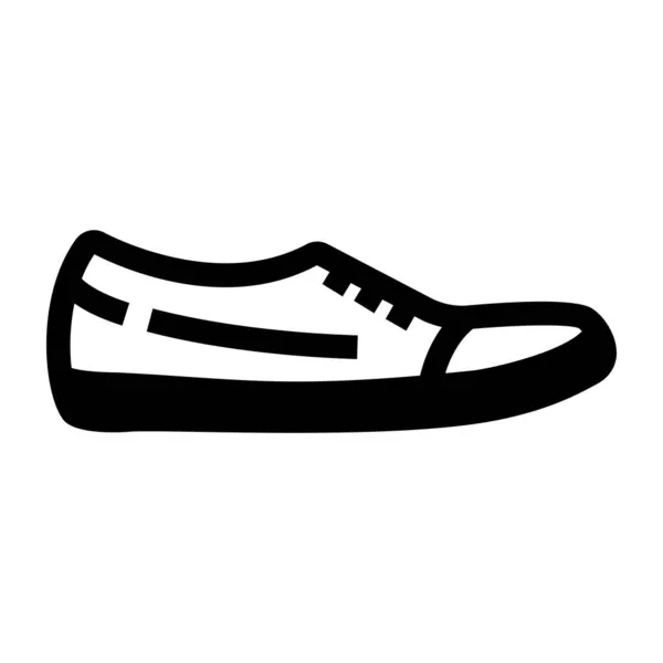 Zapatos Icono Web Ilustración Simple — Archivo Imágenes Vectoriales