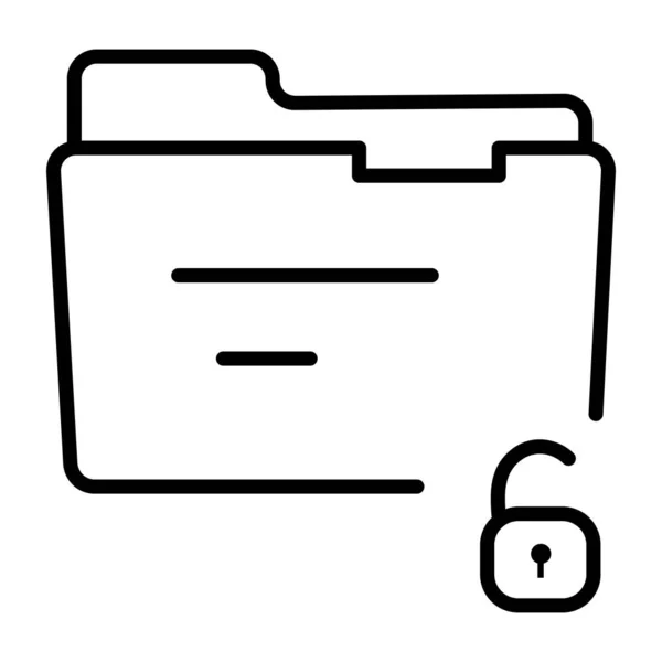 Fichier Dossier Icône Vecteur Aperçu Document Signe Illustration Symbole Isolé — Image vectorielle