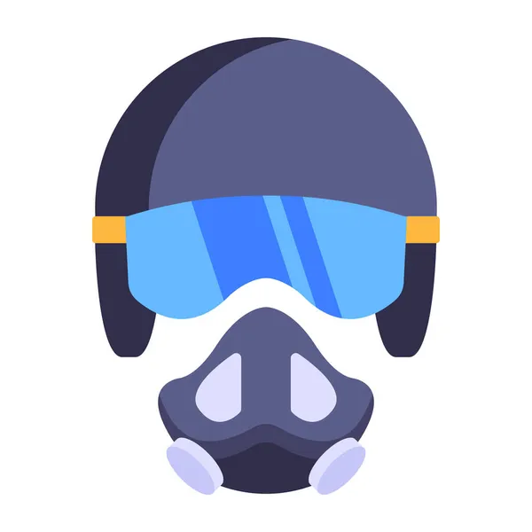 Mask Icon Cartoon Illustration Scuba Diver Vector Icons Web — Stock Vector